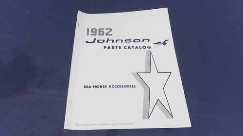 1962 Johnson Parts Catalog 378830 Sea Horse Accessories – New Old Stock