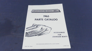 1965 Johnson Parts Catalog 976646 Accessories for Johnson Boats – New Old Stock