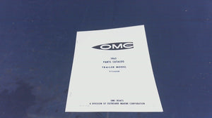 1963 OMC Parts Catalog 975609 Trailer Model 975600R