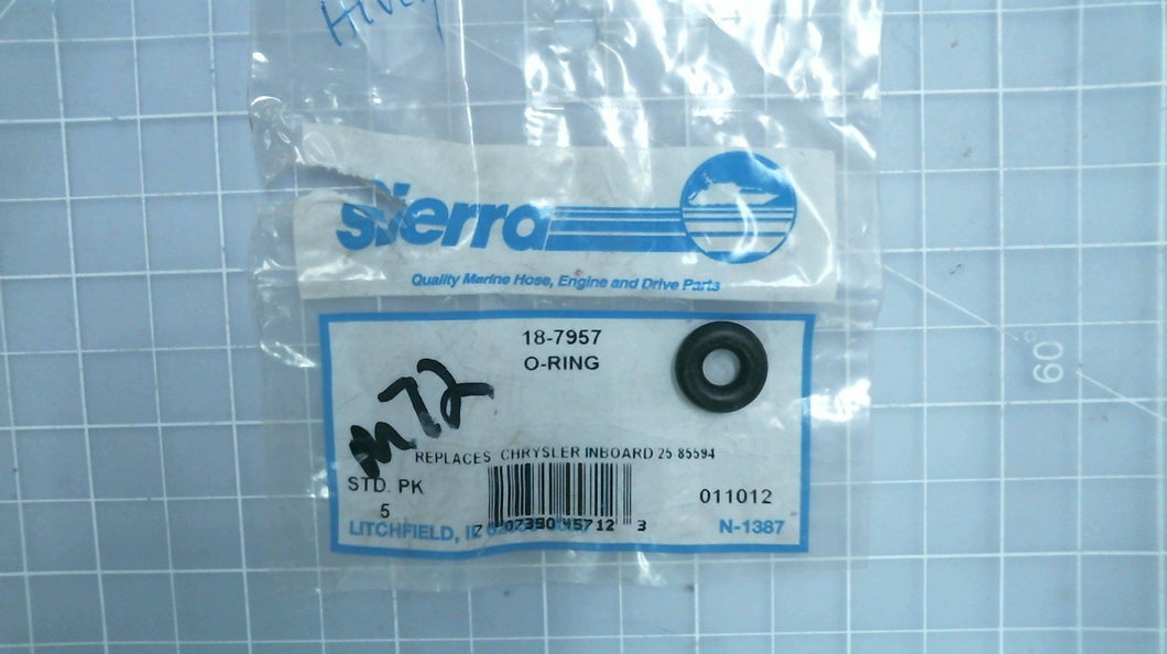Sierra 18-7957 O-Ring for Chrysler Inboard 25-85594