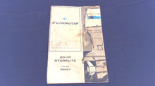 1970 Evinrude 206512 Starflite 85 Hp Model 85093 Owners Manual - Used