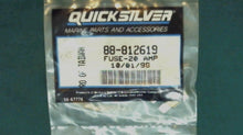 Mercury 88-812619 Yellow Fuse - 20 AMP