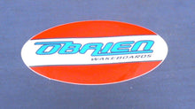 Oval O'Brien Wakeboard Sticker/Decal/Label - Red White Blue 4-5/8" x 2-3/8"