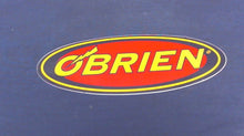 Oval O'Brien Sticker/Decal/Label - Red Black Yellow 5" x 1-3/4"