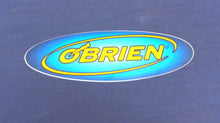 Oval O'Brien Sticker/Decal/Label - Black Yellow Blue - 5-1/2" x 1-1/2"