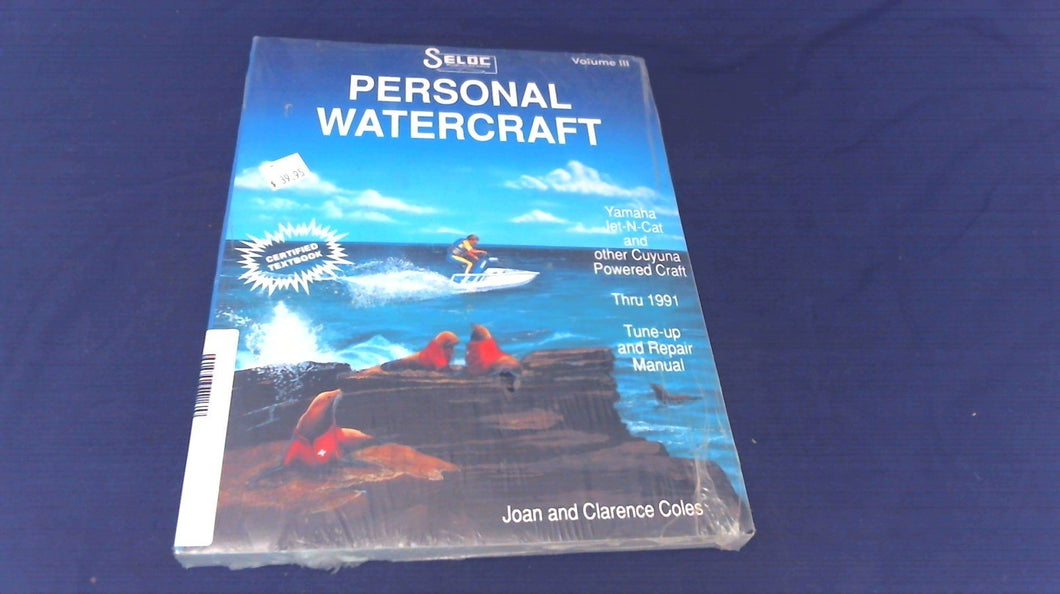 SELOC Personal Watercraft Repair Manual Vol. III - Yamaha Jet-N-Cat Cuyuna