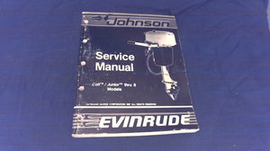 Johnson 507659 Service Manual - Colt/Junior Thru 8 HP Models - Used