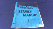 1979 Mercury 86134 Service Manual Models Maxi - Used