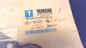 Yamaha 6E5-W0001-20-00 Lower Unit Gasket Kit - MISSING 1 O-RING NOS (GLM)
