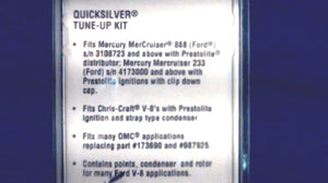 Mercury 392-6325Q1 Tune Up Kit (GLM)