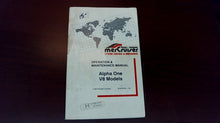 1994 Mercruiser 821051950 Operation/Maintenance Manual Alpha One V8 Models Used