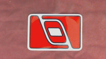 O'Brien Wakeboard Sticker/Decal/Label - Red & White 2" x 3"