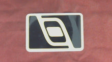 O'Brien Wakeboard Sticker/Decal/Label - Black Yellow - 2" x 3"