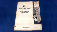Used 1970 Evinrude Accessories Parts Catalog 279279