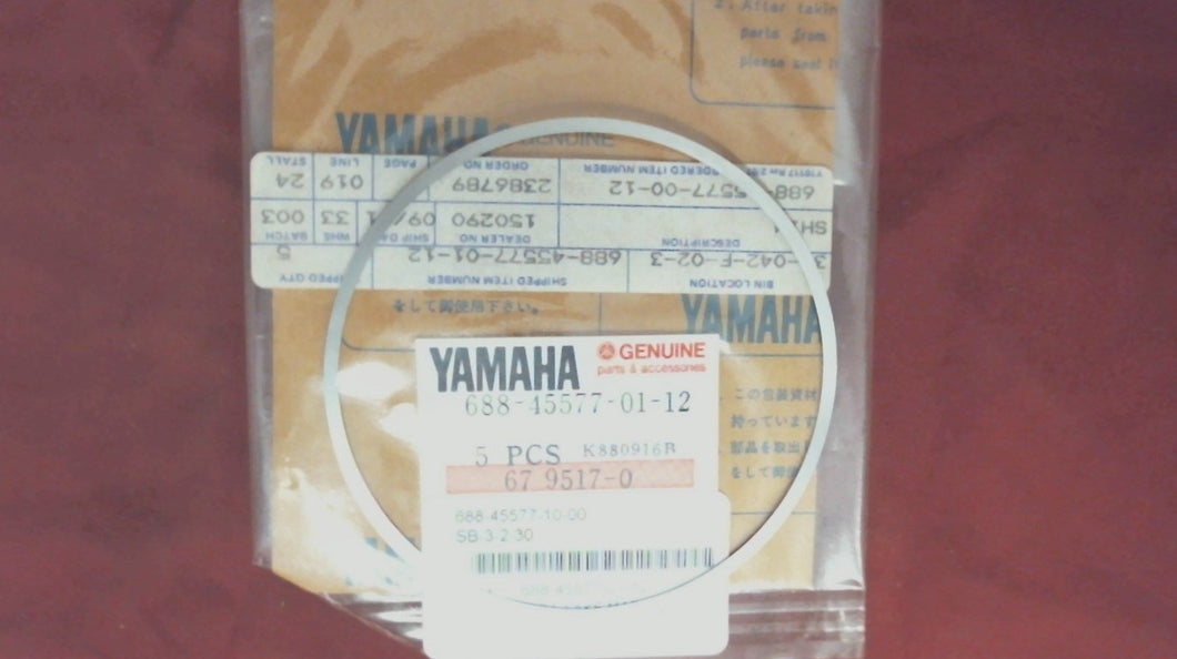 Yamaha 688-45577-01-12 Shim (T:0.12MM) (GLM)