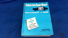 1971 Chiltons Auto Repair Manual 1964-1971 American Cars & Volkswagen Hard Cover