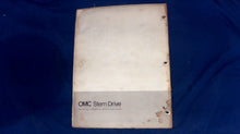 1973 OMC 990319S 990318C 990318S Jet Drives Parts Catalog 140 & 245 HP