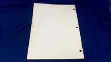 USED 1975 JOHNSON 387119 PARTS CATALOG 75HP MODELS 75ESR75 75ESLR75