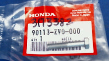 Honda 90113-ZV0-000 Hex Bolt (Honda Code 3173382)