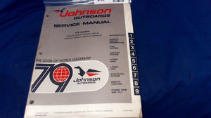 1979 Johnson V6 150-235HP Service Manual JM-7910