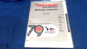 1979 Johnson 4HP Service Manual 4R79 4RL79 4W79 - JM-7903