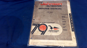 1979 Johnson 2HP Service Manual 2R79 - JM-7902