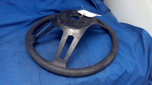 Steering Wheel 14" Vintage Black 4 Spoke (Renken/Chris Craft, Etc) Used