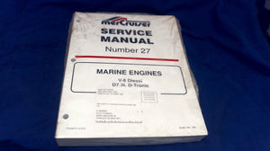 Mercruiser Service Manual # 27 V-8 Diesel D7.3L D-Tronic