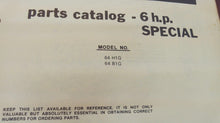 1980 Chrysler Outboard 6 HP Special 64H1G 64B1G Parts Catalog - Used