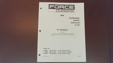 1988 Force Outboards 15 HP 152F8B C152F8B 153F8B Parts Catalog - Used