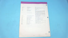 1982 50HP Chrysler Parts Catalog -507H2C 507B2C 507H3D 507B3D 507R3E 50343A