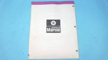 1982 75HP Chrysler Parts Catalog - 756 H2J 756 B2J 758 H2E 758 B2E 756 H3K