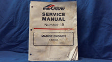 1994 Mercruiser Service Manual #19 V-8 Diesel - Used