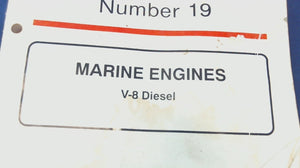 1994 Mercruiser Service Manual #19 V-8 Diesel - Used