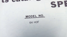 1979 Chrysler Outboard 6 H.P. Special 64 HOF Parts Catalog - Used