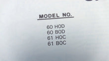 1979 Chrysler 6 H.P. Sailor 60H0D 60 B0D 61 H0C 61 B0D Parts Catalog - Used
