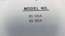 1979 Chrysler 6 H.P. Sailor (Pre-Rigged) 65 H0A 65 B0A Parts Catalog - Used