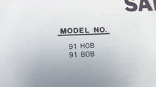 1979 Chrysler Outboard 9.9 H.P. Sailor 91 H0B 91 B0B Parts Catalog - Used