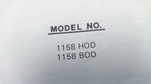 1979 Chrysler 115 H.P. Outboard 1158 HOD 1158 BOD Parts Catalog - Used