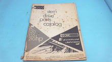 1969 OMC 80 120 155 210 HP 4571 Stern Drive Parts Catalog - Used