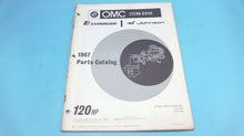 1967 OMC 120 HP Stern Drive CU-16C CUE-16C Parts Catalog - Used