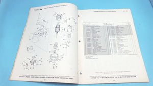 1967 OMC 120HP CU-15S CUE-15S Stern Drive Parts Catalog - Used