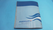 1975 6 HP Evinrude 6504 6505 Service Manual - Used