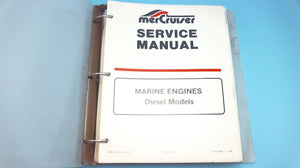 1990 Mercruiser Marine Engines Diesel Models Service Manual - Used