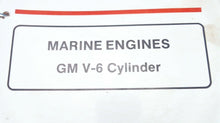 1990 Mercruiser #7 Marine Engines GM V-6 Cylinder Service Manual - Used