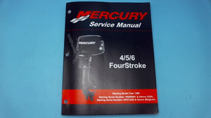 1999 Mercury 4/5/6 hp Fourstroke Service Manual - Used