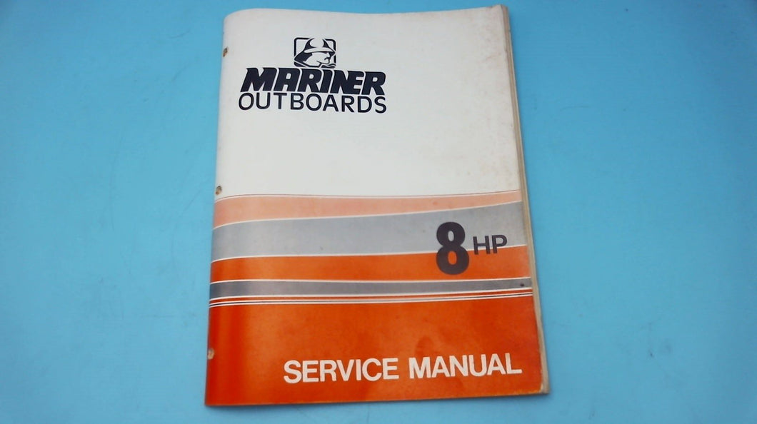 1975 Mariner Outboards 8 hp Service Manual - Used