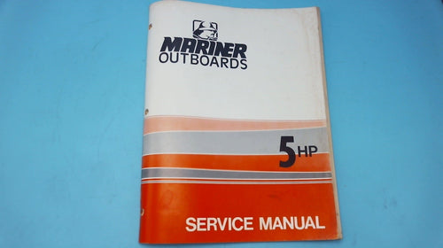 1975 Mariner Outboards 5 hp Service Manual - Used