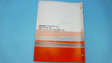 1975 Mariner Outboards 5 hp Service Manual - Used