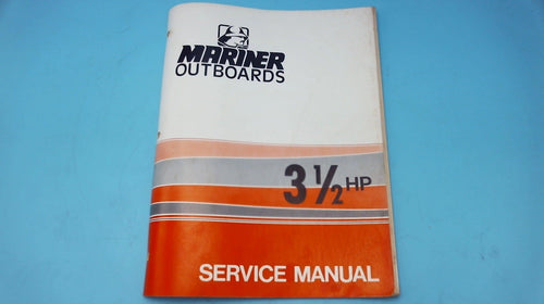 1975 Mariner Outboards 3 1/2 hp Service Manual - Used